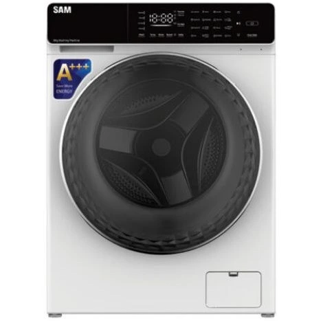 ماشین لباسشویی سام ۹ کیلو گیربکسی مدلDD-P1485W درب از جلو